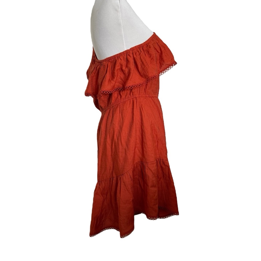 Bar ||| One Shoulder Ruffle Dress - Picture 4 of 11